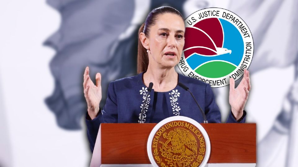 Claudia Sheinbaum descarta solicitar mayor presencia de la DEA en México.