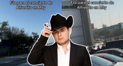 VIDEO | Regios arman largas filas para el concierto de Alfredo Olivas en Monterrey