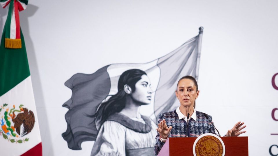 Claudia Sheinbaum Pardo, presidenta de México.