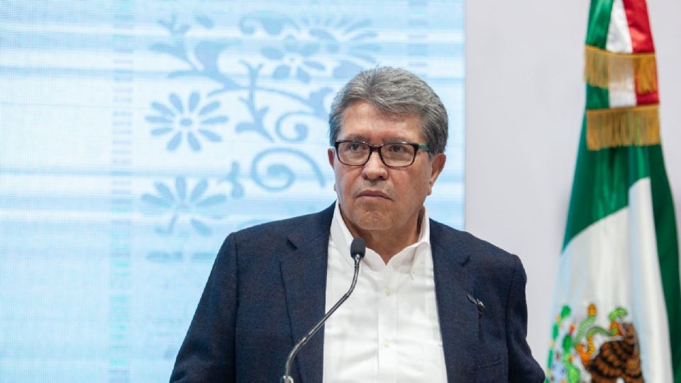 Ricardo Monreal, líder parlamentario de Morena en San Lázaro.