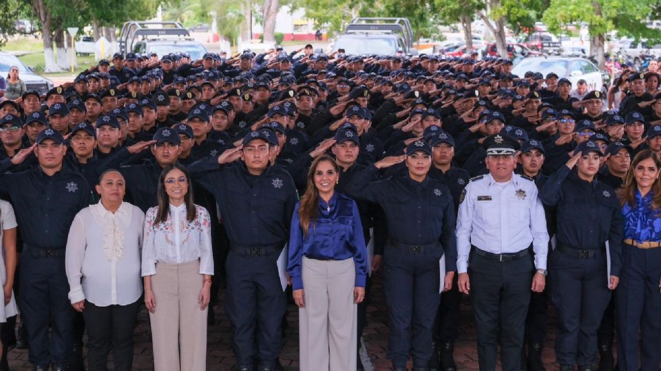 Mara Lezama presentó estrategias en materia de seguridad.