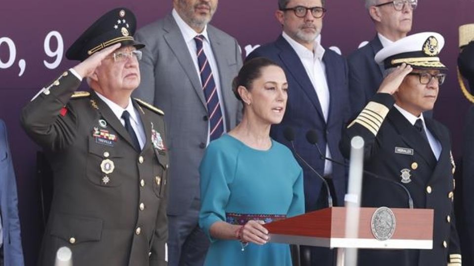 El Ejército mexicano reafirmó su respaldo a la presidenta Claudia Sheinbaum.