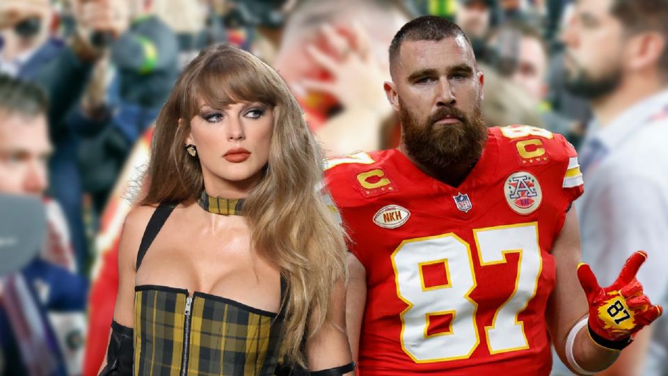 Taylor Swift llega al estadio para apoyar a Travis Kelce en el juego de Chiefs vs Eagles del Super Bowl 2025.