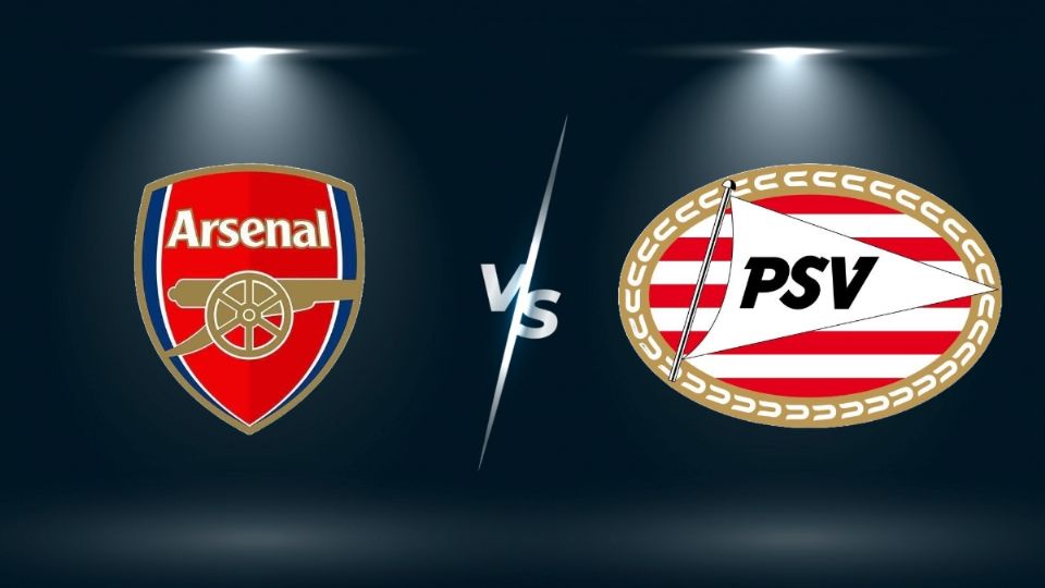 Arsenal vs PSV: a qué hora y dónde ver en vivo el partido de Champions League