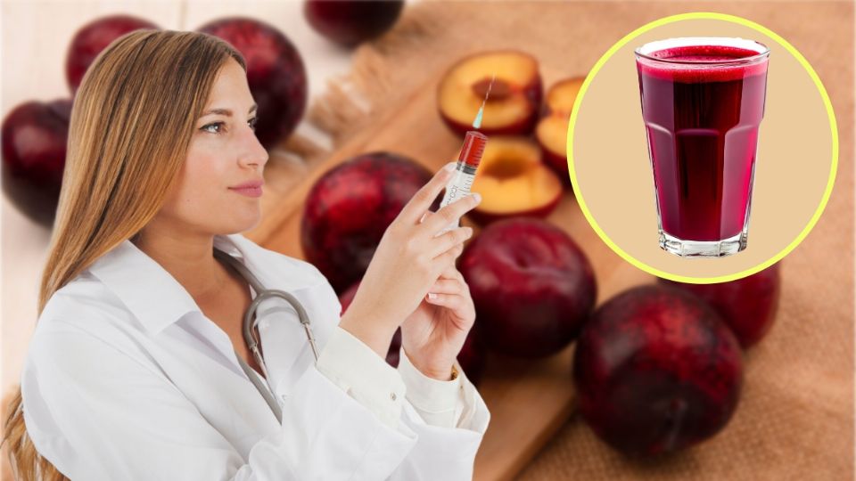 El jugo de ciruela para mejorar la digestión y la coagulación de la sangre