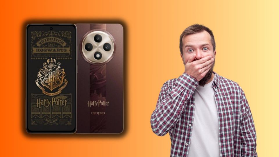 Lleva la magia de Hogwarts a la palma de tu mano con el OPPO Reno12 F Edición Especial de Harry Potter.