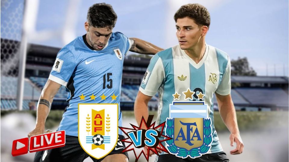 Se juega una nueva edición del Clásico del Río de la Plata entre Uruguay y Argentina, pinta para ser un duelazo