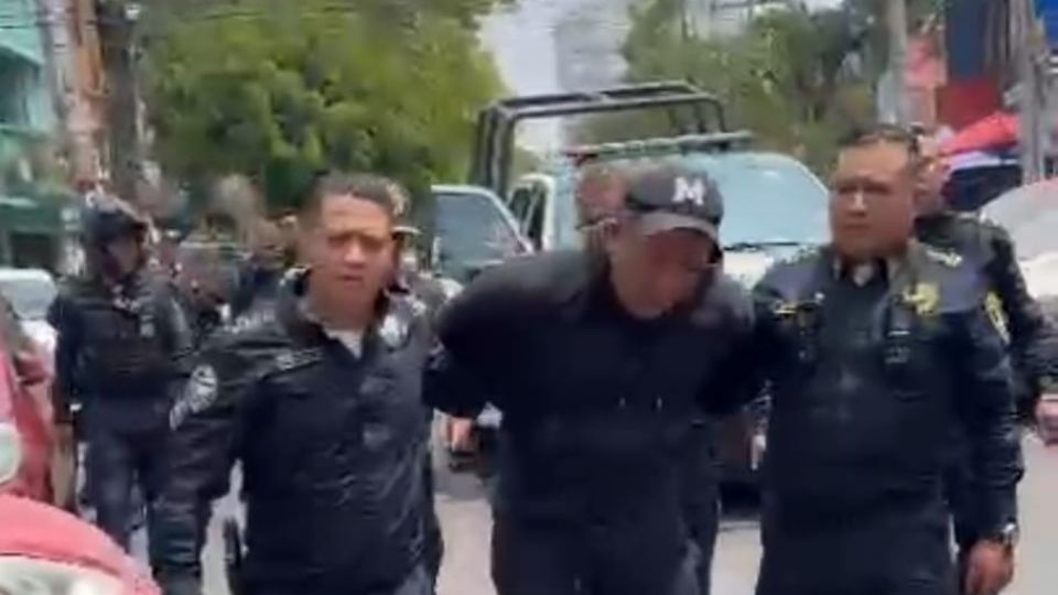 El seguimiento en cámaras del C2 y C5 permitió ubicar al implicado en la colonia Tránsito, alcaldía Cuauhtémoc.