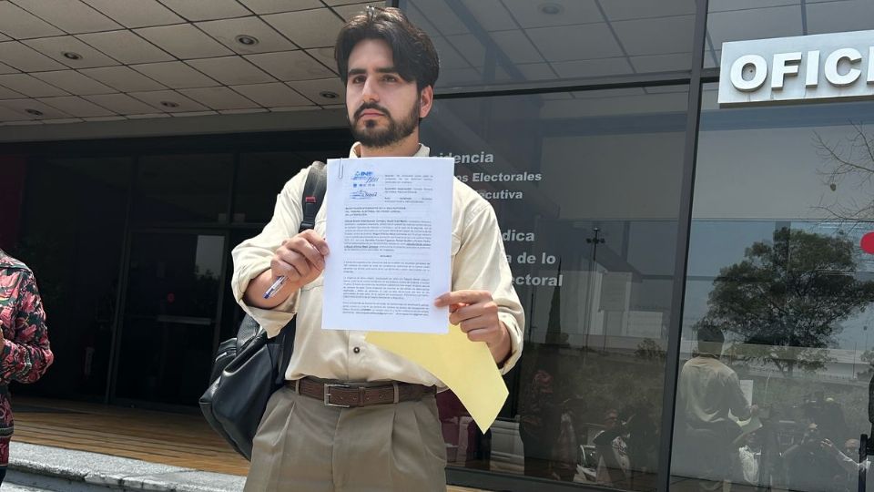 Miguel Alfonso Meza, integrante de la organización Defensorxs.