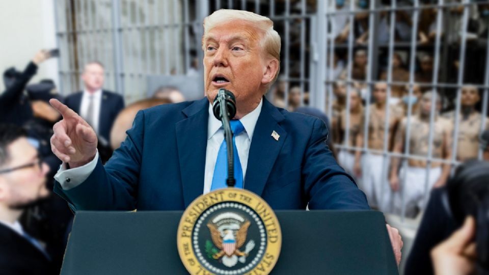 La decisión de Donald Trump de deportar a migrantes venezolanos bajo la Ley de Enemigos Extranjeros ha derivado en su reclusión en cárceles salvadoreñas.