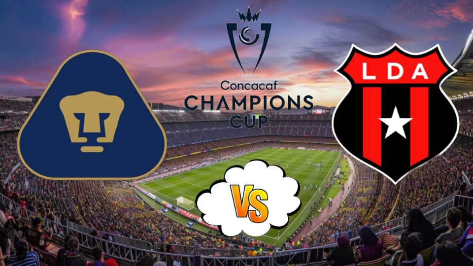 Pumas vs Alajuelense: a qué hora y dónde ver en vivo el partido de Concachampions