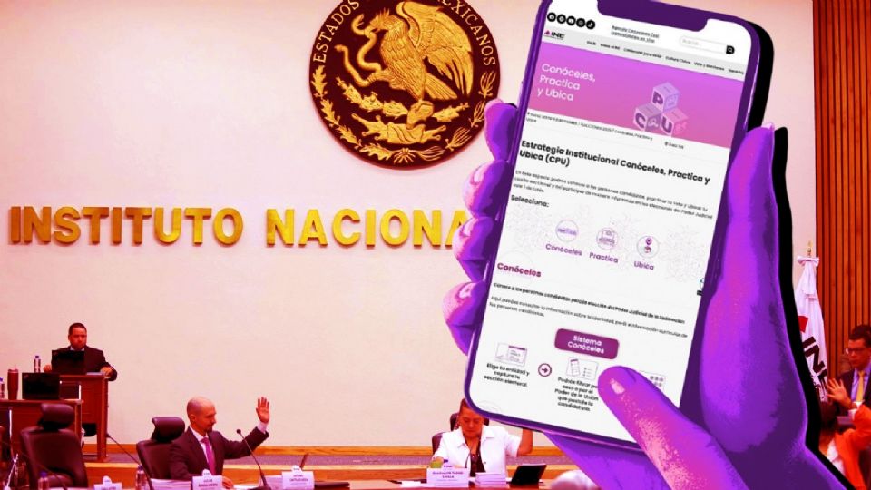 INE lanza sitio para conocer a candidatos de la Elección Judicial 2025.