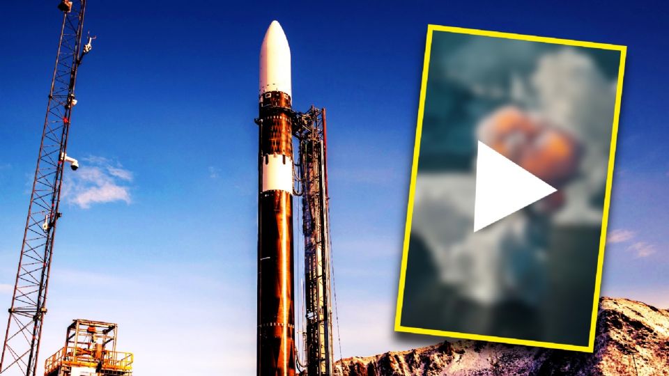 Cohete Spectrum se estrella.