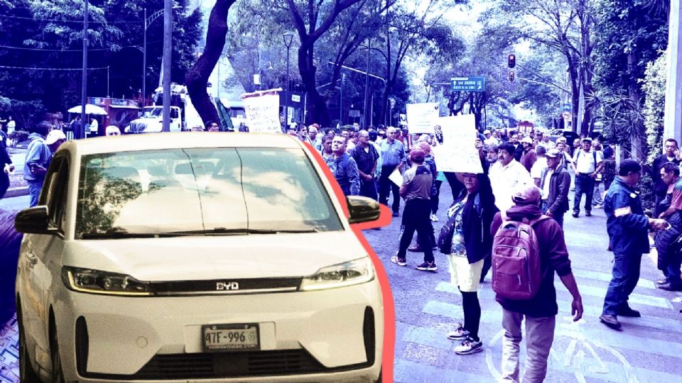 Alternativas viales por manifestación de extrabajadores de Luz y Fuerza del Centro.