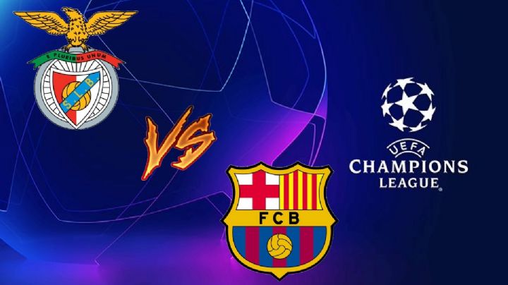 Benfica vs Barcelona: a qué hora y dónde ver en vivo el partido de Champions League