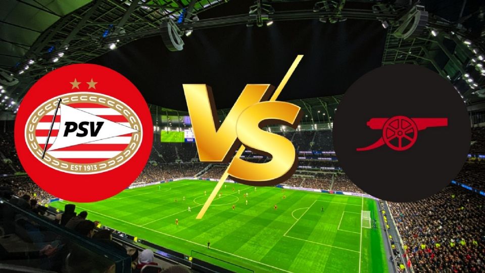 PSV vs Arsenal: a qué hora y dónde ver en vivo el partido de Champions League