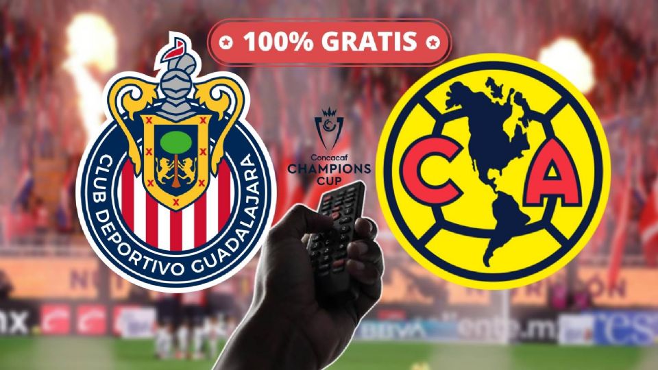 Chivas y América se enfrentan en la Concachampions y te decimos dónde verlo gratis