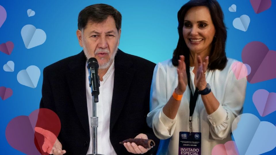 Lilly Téllez y Fernández Noroña han protagonizado intensos debates en el Senado, que las redes convirtieron en memes sobre un supuesto romance.

