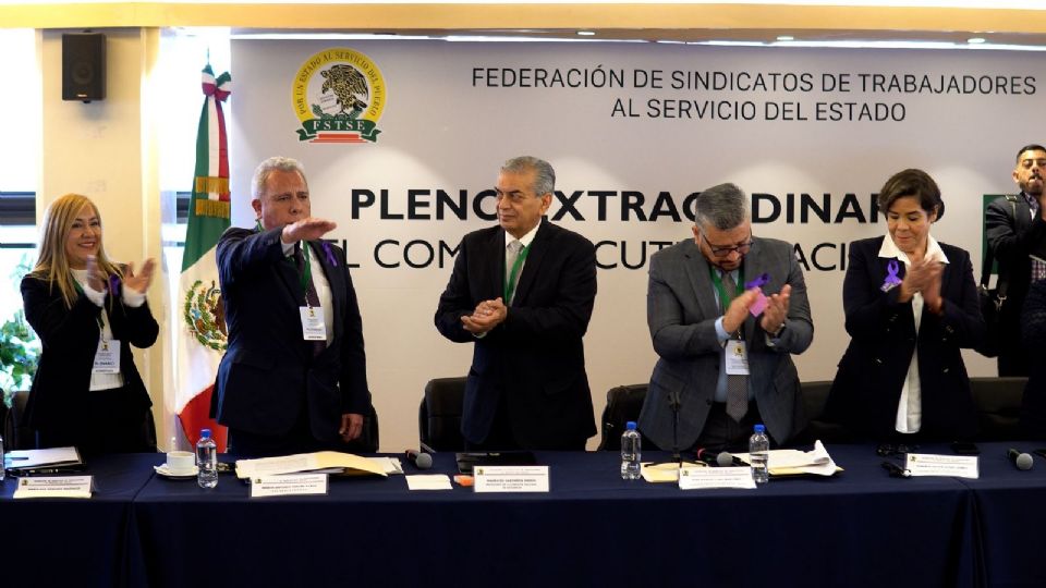 Anuncia programa intenso en favor de los Sindicatos y Trabajadores al Servicio del Estado.
