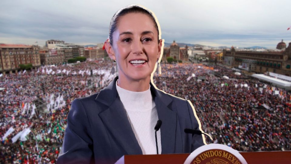 El evento de Claudia Sheinbaum en el Zócalo reflejó el respaldo de la ciudadanía a la mandataria.