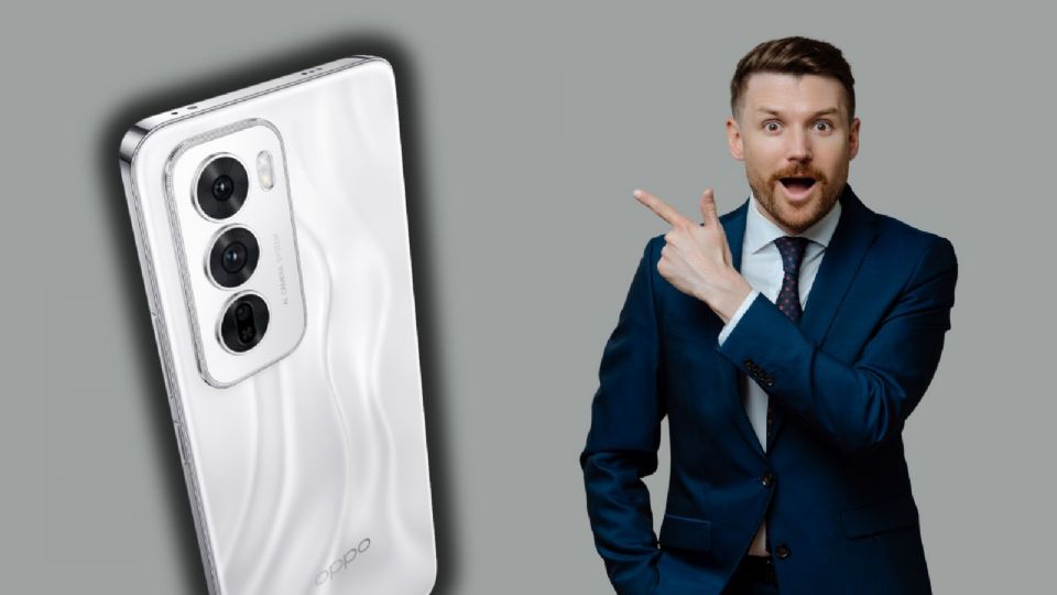 El OPPO Reno12 5G es un celular moderno, veloz y con gran almacenamiento.