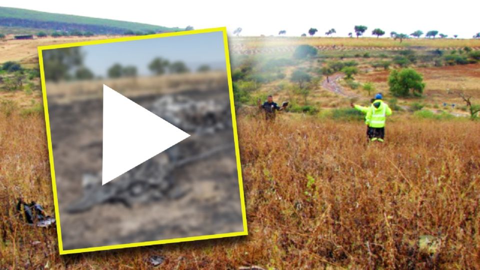 Se desploma avioneta en Ameca, Jalisco.