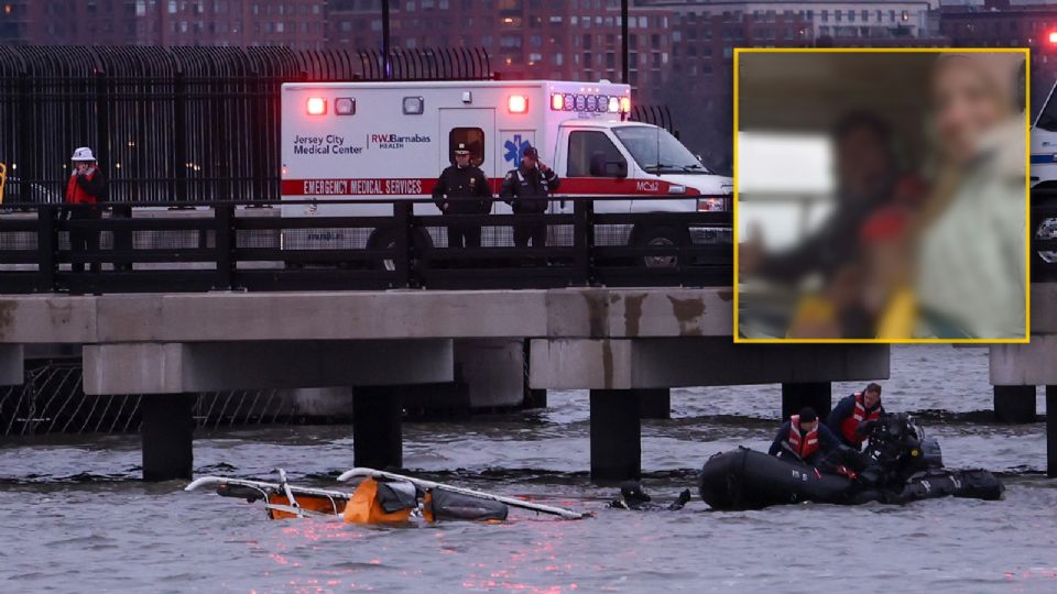 La imagen fue compartida por la empresa New York Helicopters Tours.