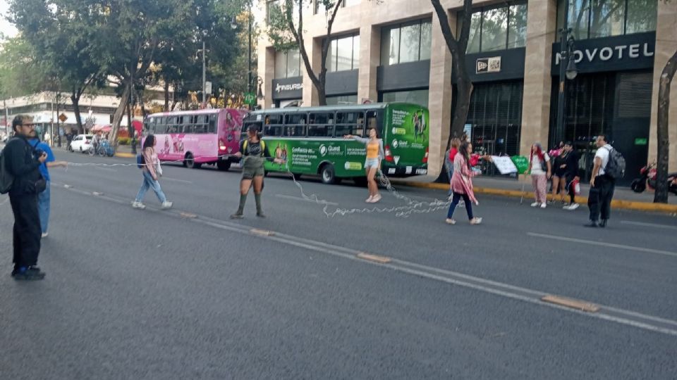 El colectivo demanda el otorgamiento de vivienda por parte de autoridades.