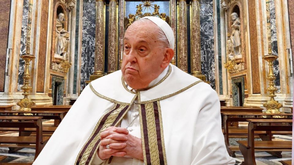 El papa Francisco presenta una leve mejoría tras la crisis de salud que padeció hace dos meses.