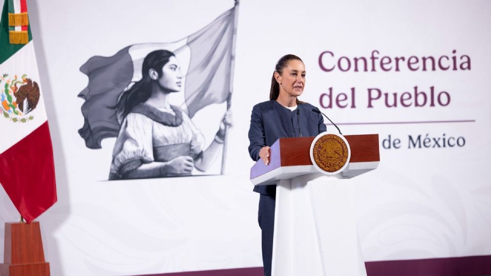 Claudia Sheinbaum Pardo, presidenta de México.