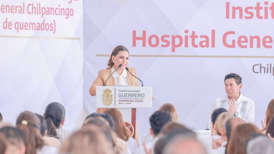 Evelyn Salgado reafirmó su compromiso de fortalecer los servicios de salud con respaldo del gobierno federal.