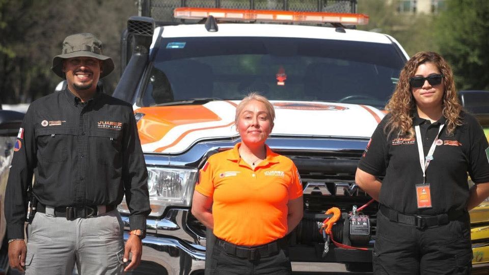 El personal de Protección Civil de Juárez se encuentra distribuido en puntos estratégicos de mayor afluencia.