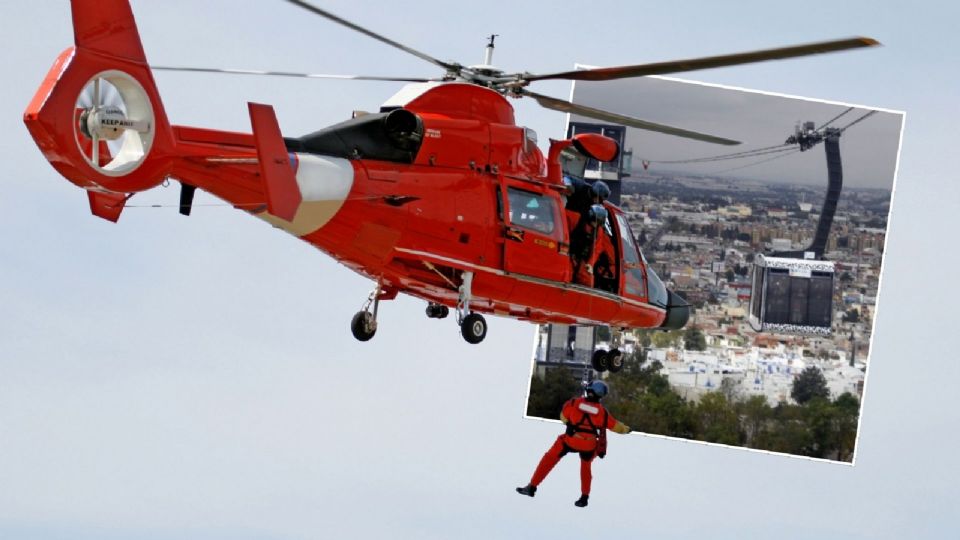 Accidente de teleférico en Nápoles, Italia.