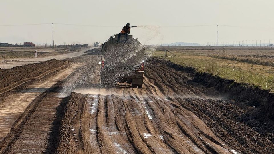 Una de las fotografías mostradas por Claudia Sheinbaum.
