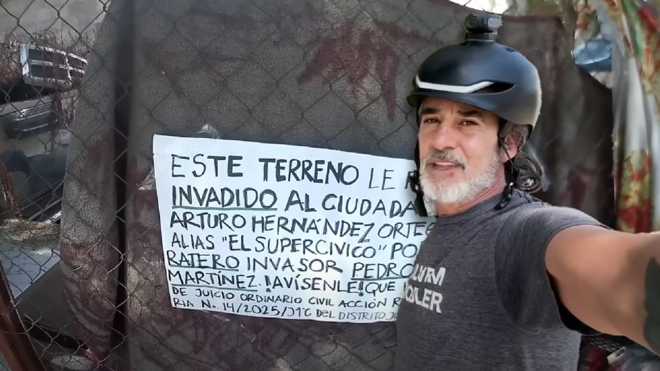 El comunicador alertó que este tipo de despojos ocurre cada vez con más frecuencia.