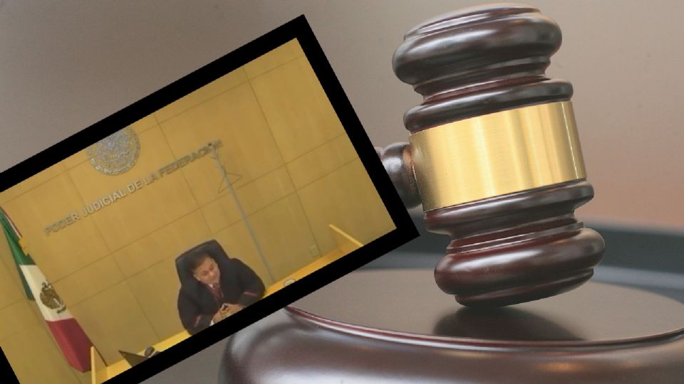 El impartidor de justicia notificó a los asistentes su decisión.