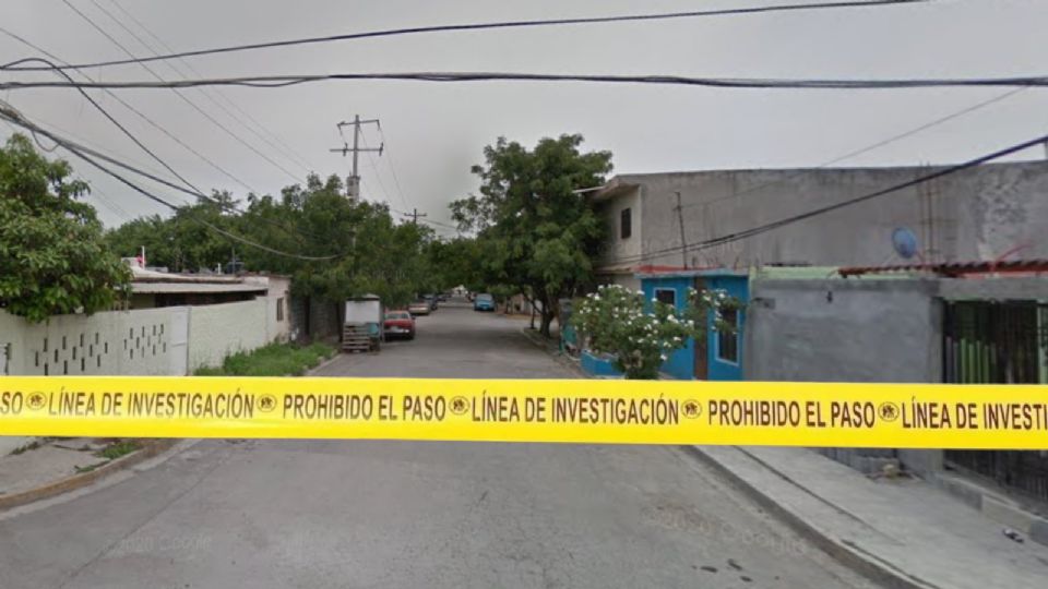 La zona fue acordonada por los elementos municipales.