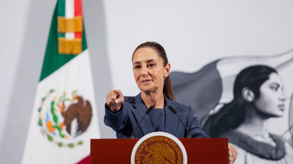 Claudia Sheinbaum Pardo, presidenta de México.