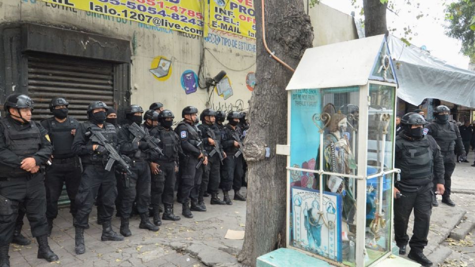 Los aseguraron en las calles Oriente 157 y Norte 76, en la colonia Salvador Diaz Mirón.