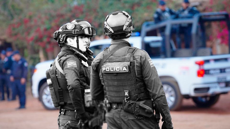 Policías municipales.