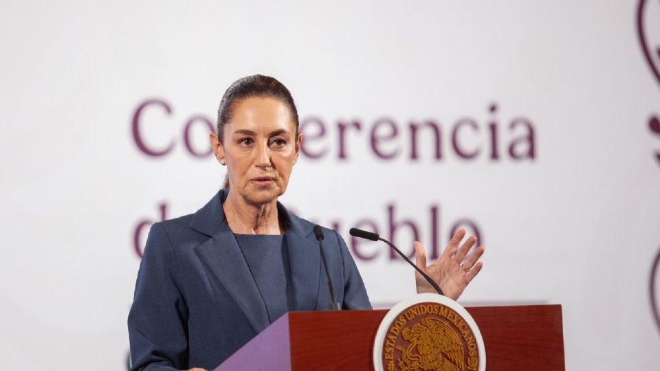 Claudia Sheinbaum Pardo, presidenta de México.