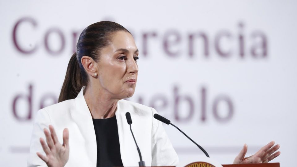 La mandataria federal descartó que se haya detenido a algún líder de la delincuencia organizada.