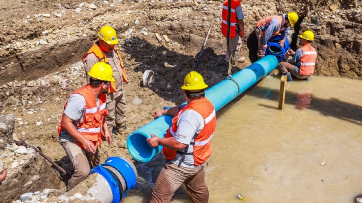 Cortes de agua en Nuevo León HOY: AyD realiza reparación en Santa Catarina