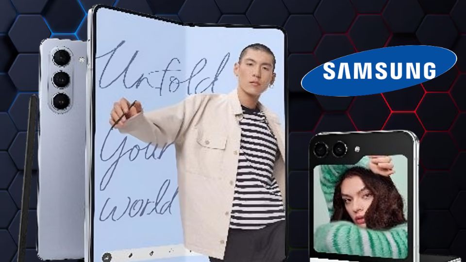 Este es el nuevo smartphone plegable de Samsung, que podría convertirse en el más delgado del mundo.
