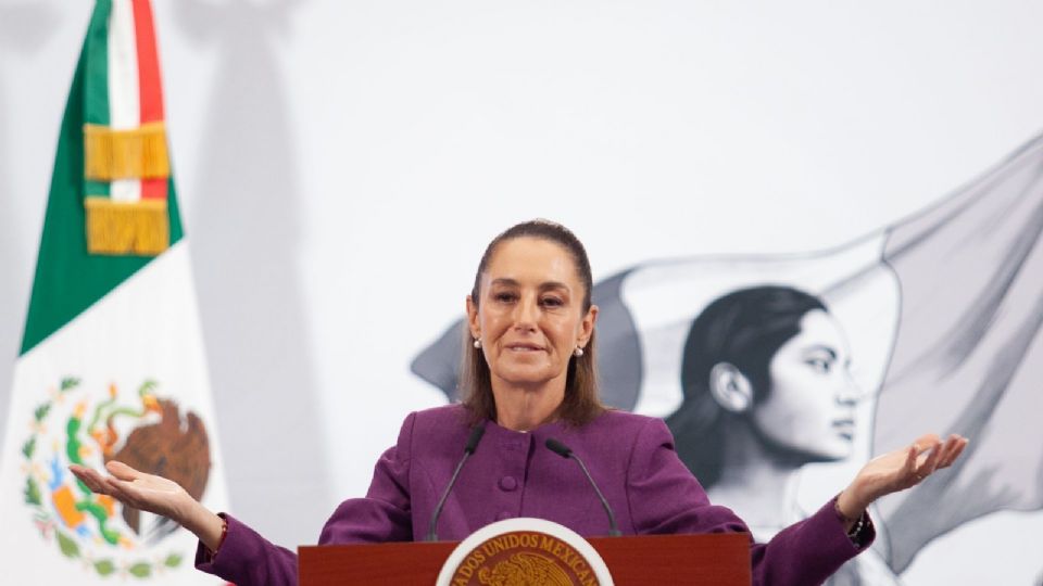 Claudia Sheinbaum Pardo, presidenta de México.