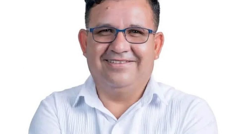 Germán Anuar Valencia, candidato de Morena a la Alcaldía de municipio de Coxquihui, Veracruz.