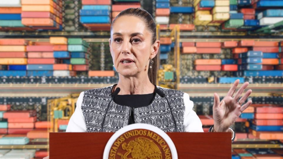 La presidenta Claudia Sheinbaum ofrece un mensaje por los aranceles de Trump en vivo.