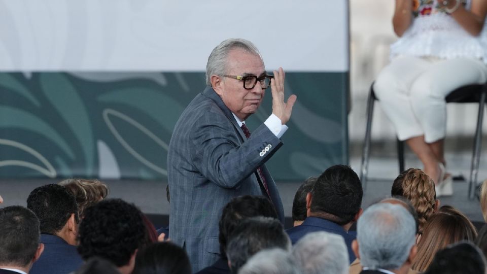 Rubén Rocha Moya acudió a la presentación del Plan México.