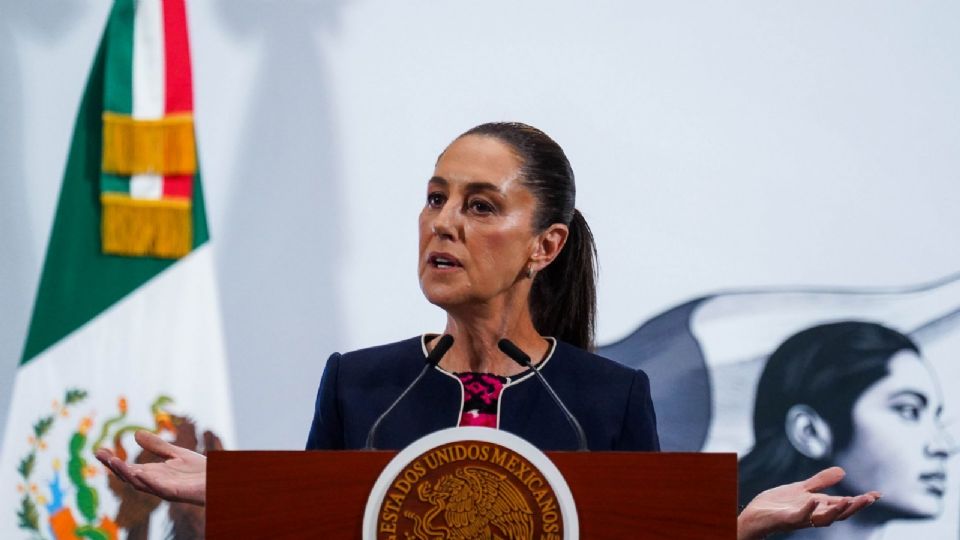 Claudia Sheinbaum Pardo, presidenta de México.