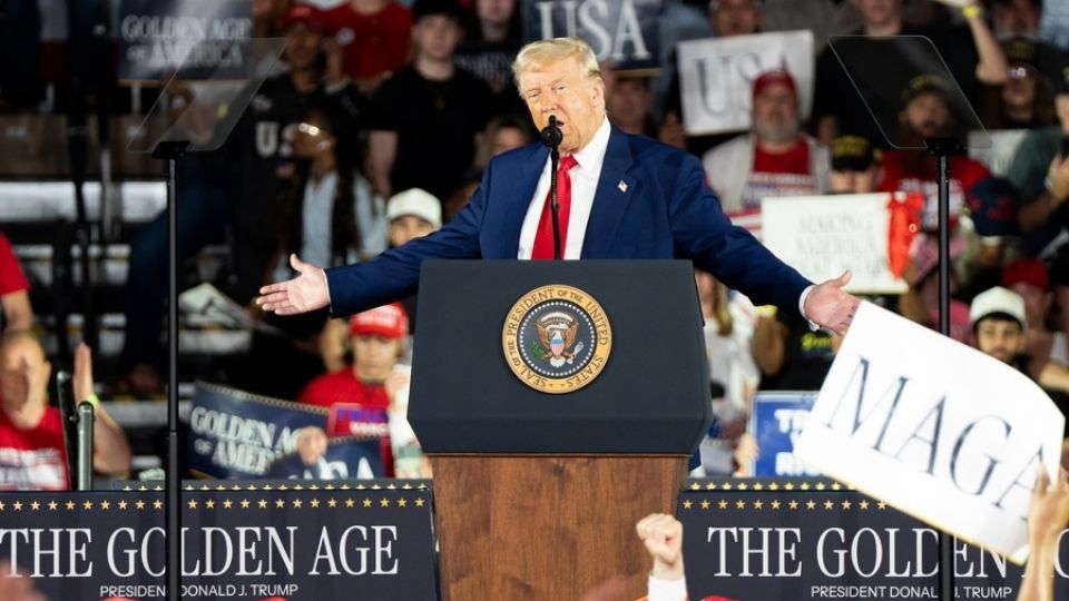 Donald Trump, presidente de Estados Unidos.